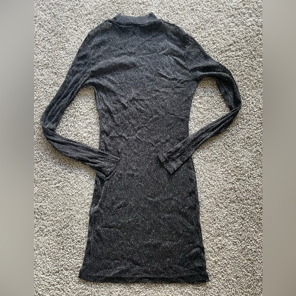 Shein sheer glitter dress